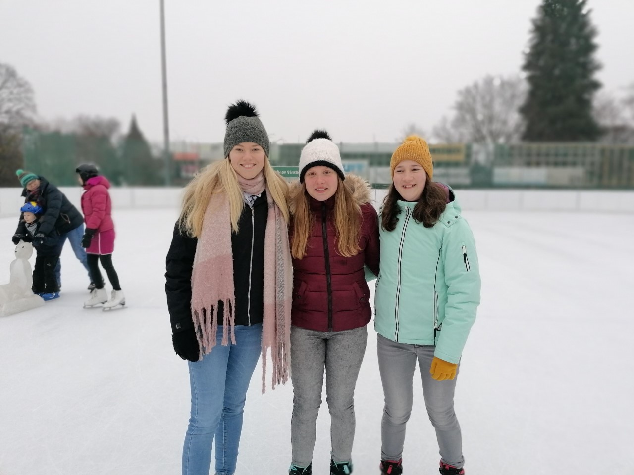Eislaufen im  Dezember